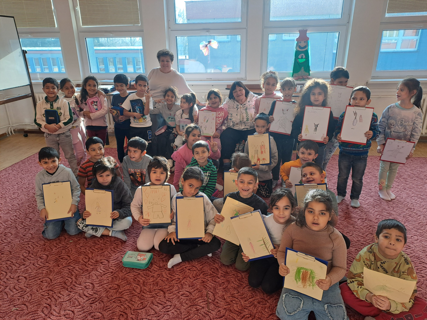 ZŠ Slezská - Autorské čtení spisovatelky Heleny Vambleki