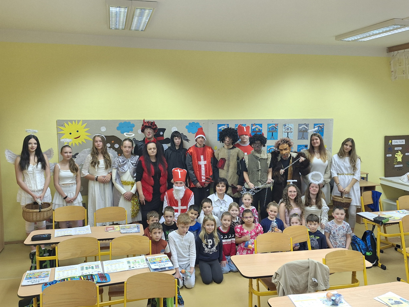 Na Kapličce proběhla mikulášská inspekce