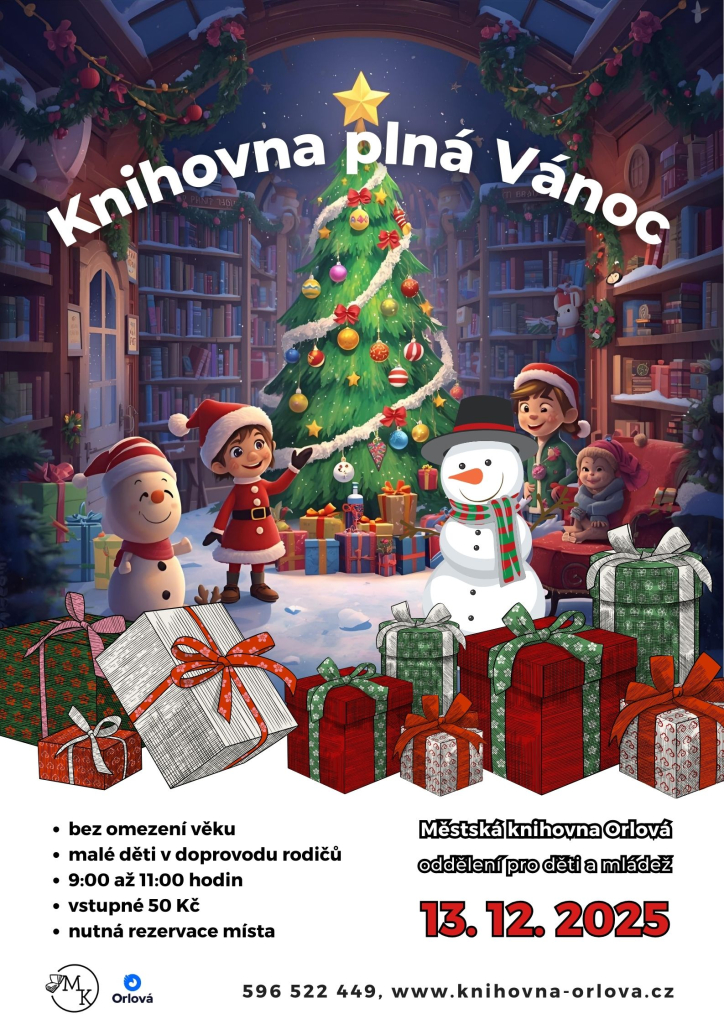 KNIHOVNA ZVE DĚTI NA VESELÝ VÁNOČNÍ PROGRAM