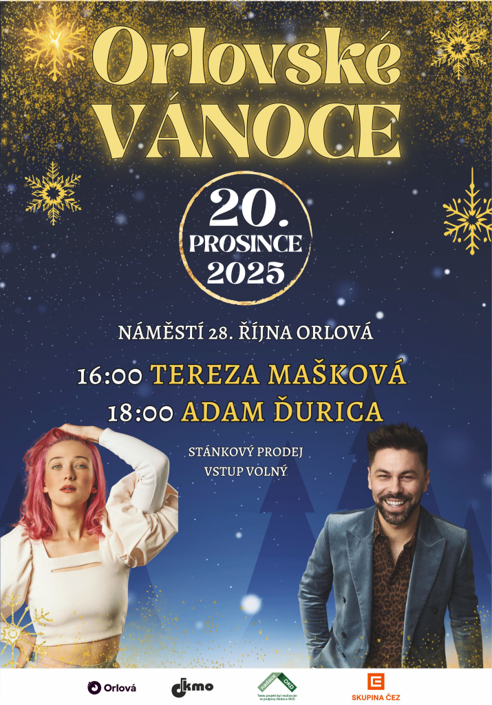 V SOBOTU V ORLOVÉ ZAZPÍVAJÍ MAŠKOVÁ S ĎURICOU