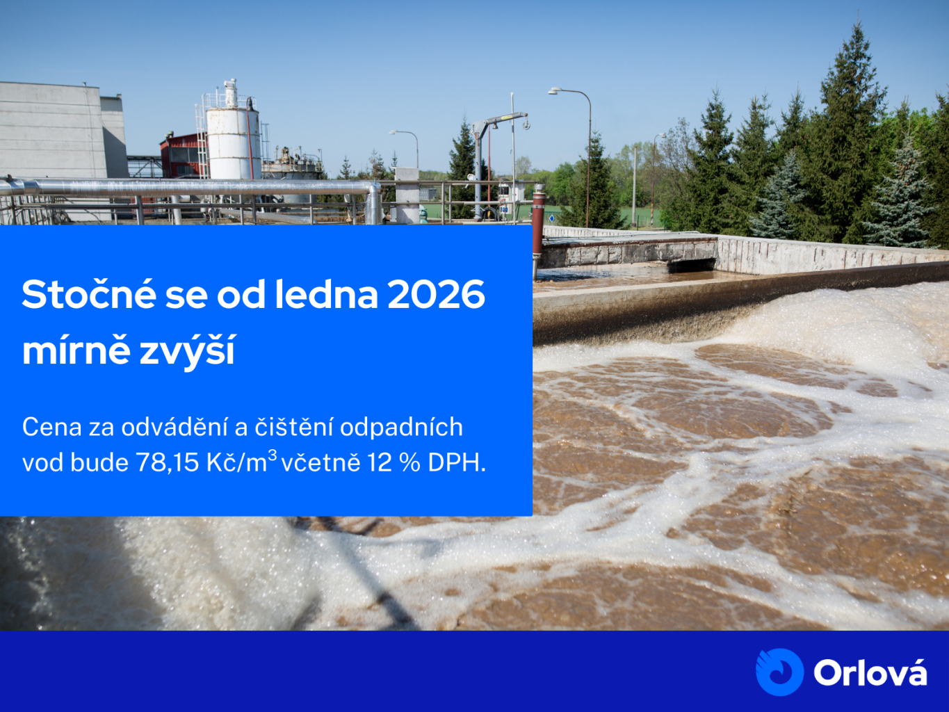 CENA STOČNÉHO SE OD LEDNA ZVÝŠÍ O NECELÉ TŘI KORUNY