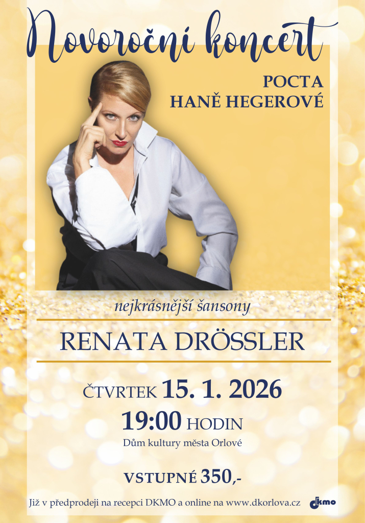 RENATA DRÖSSLER ZAZPÍVÁ V ORLOVÉ NEJKRÁSNĚJŠÍ ŠANSONY
