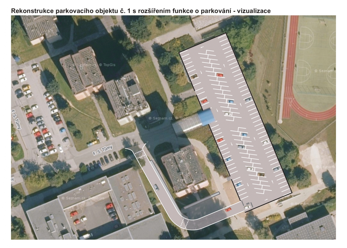 Rekonstrukce parkovacího domu v Orlové uleví přetíženému sídlišti