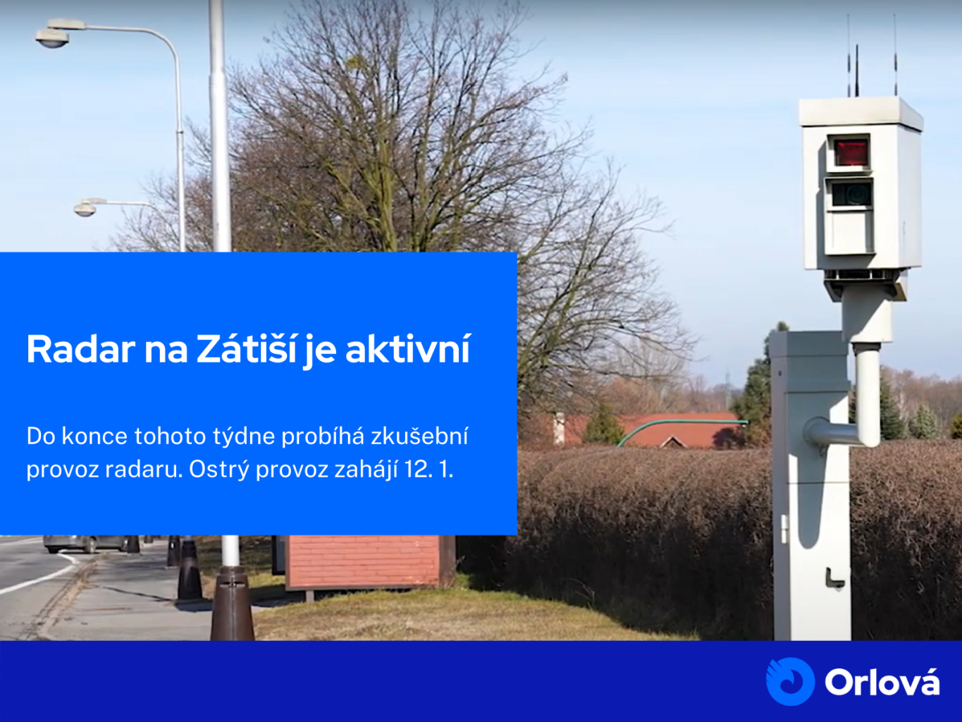 RADAR NA ZÁTIŠÍ JE AKTIVNÍ. OSTRÝ PROVOZ ZAHÁJÍ V PONDĚLÍ