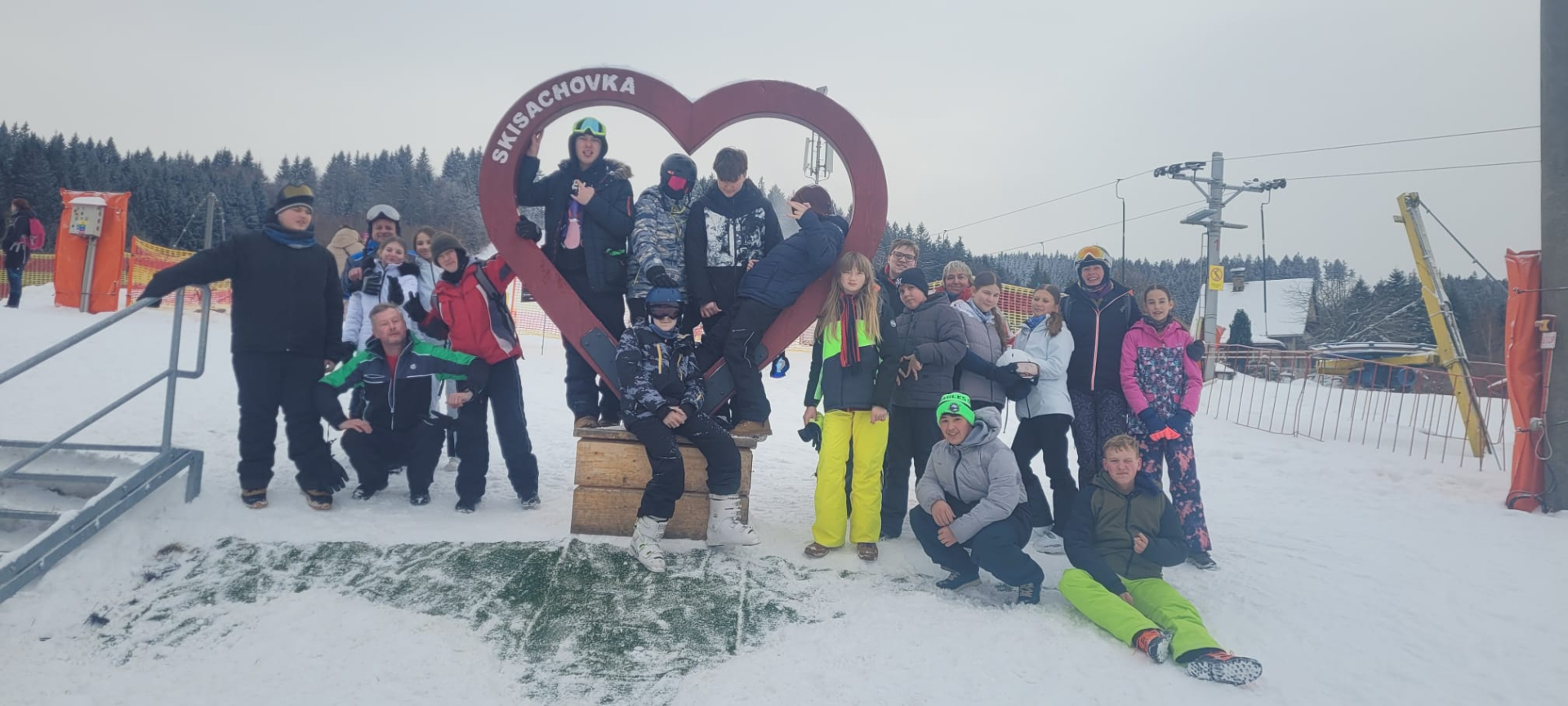 ZŠ U Kapličky - Lednová jízda na Horní Bečvě