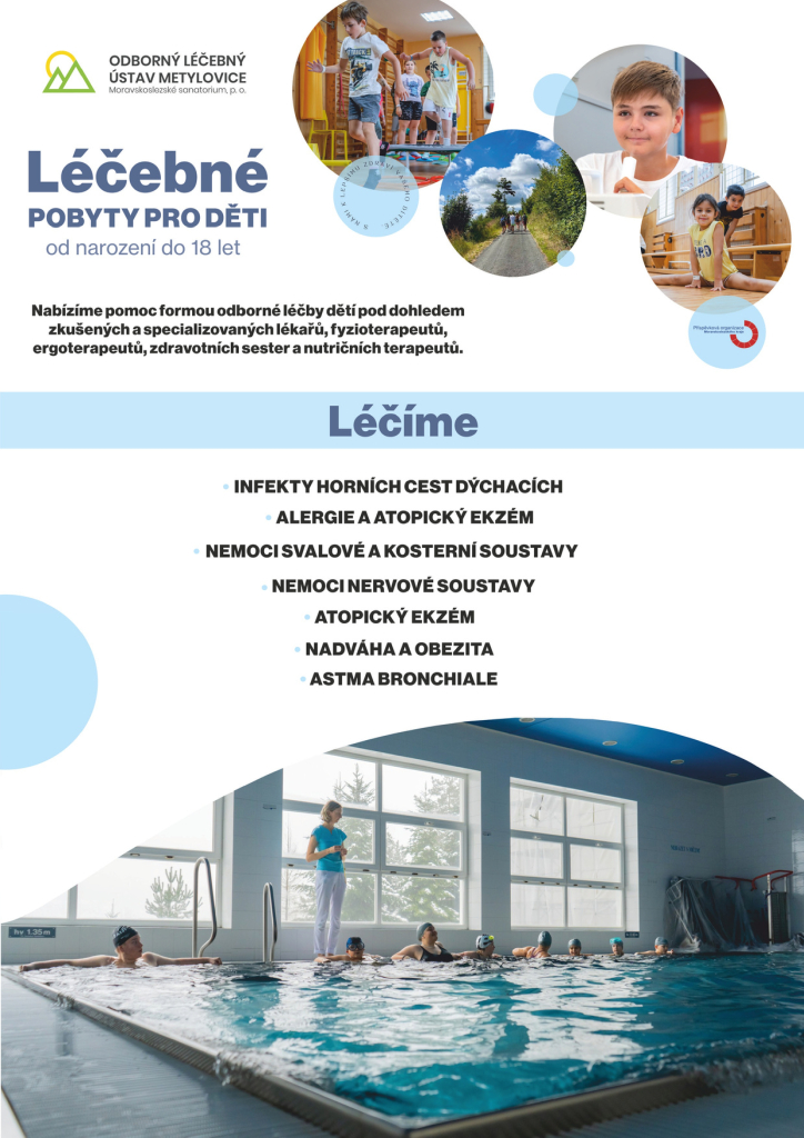 POSILTE ZDRAVÍ SVÝCH DĚTÍ POBYTEM V METYLOVICÍCH