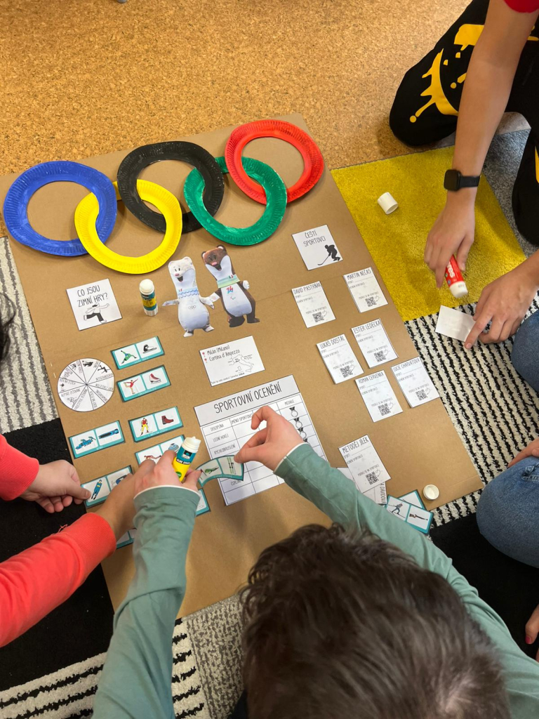 Olympijské hry v IX. A na ZŠ Jarní