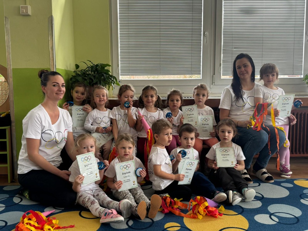 MŠ Na Vyhlídce - Týden ve znamení olympijských her aneb malí sportovci s velkým srdcem