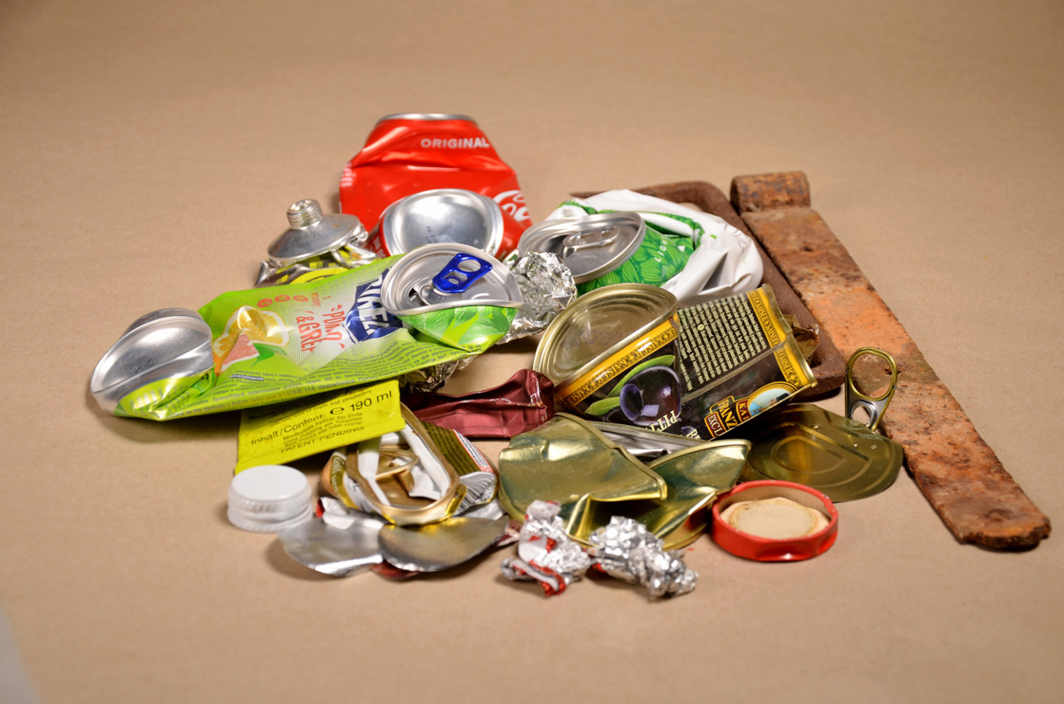 Třídění kovů v Orlové