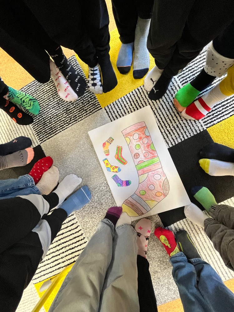 Ponožkový den na ZŠ Orlová -  Poruba Jarní 400
