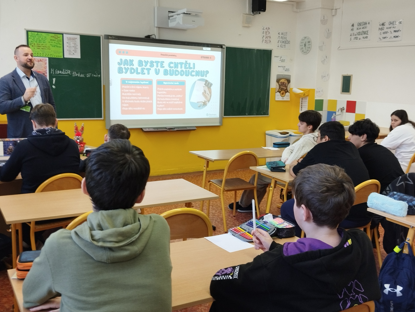 Výuka s odborníkem z praxe na ZŠ Mládí Orlová