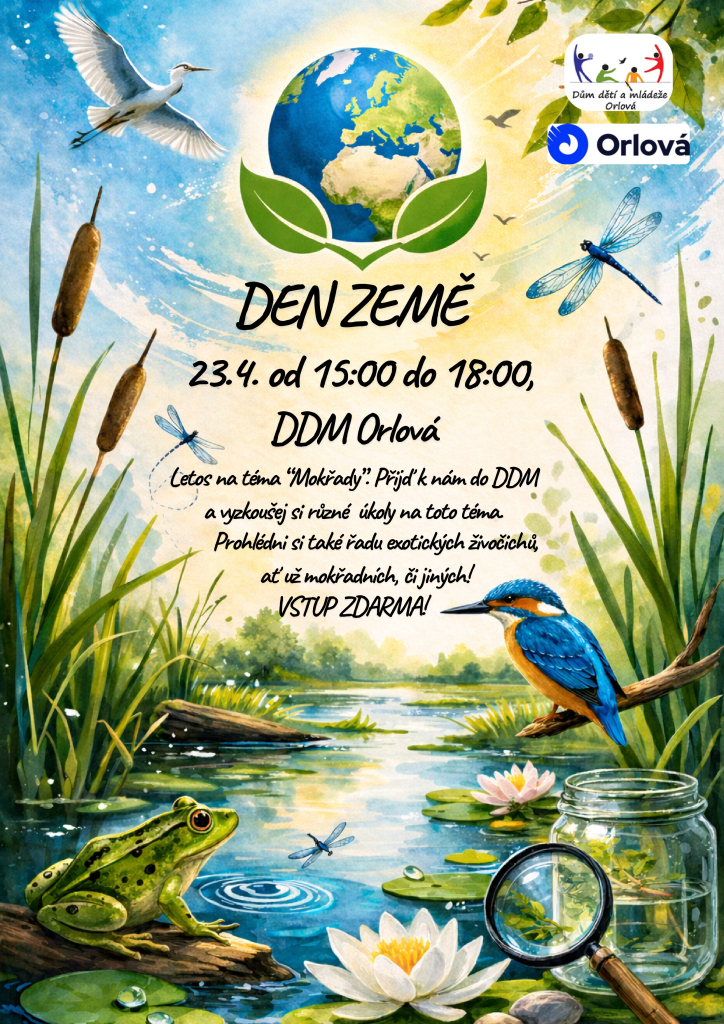 DŮM DĚTÍ A MLÁDEŽE ZVE VEŘEJNOST NA DEN ZEMĚ