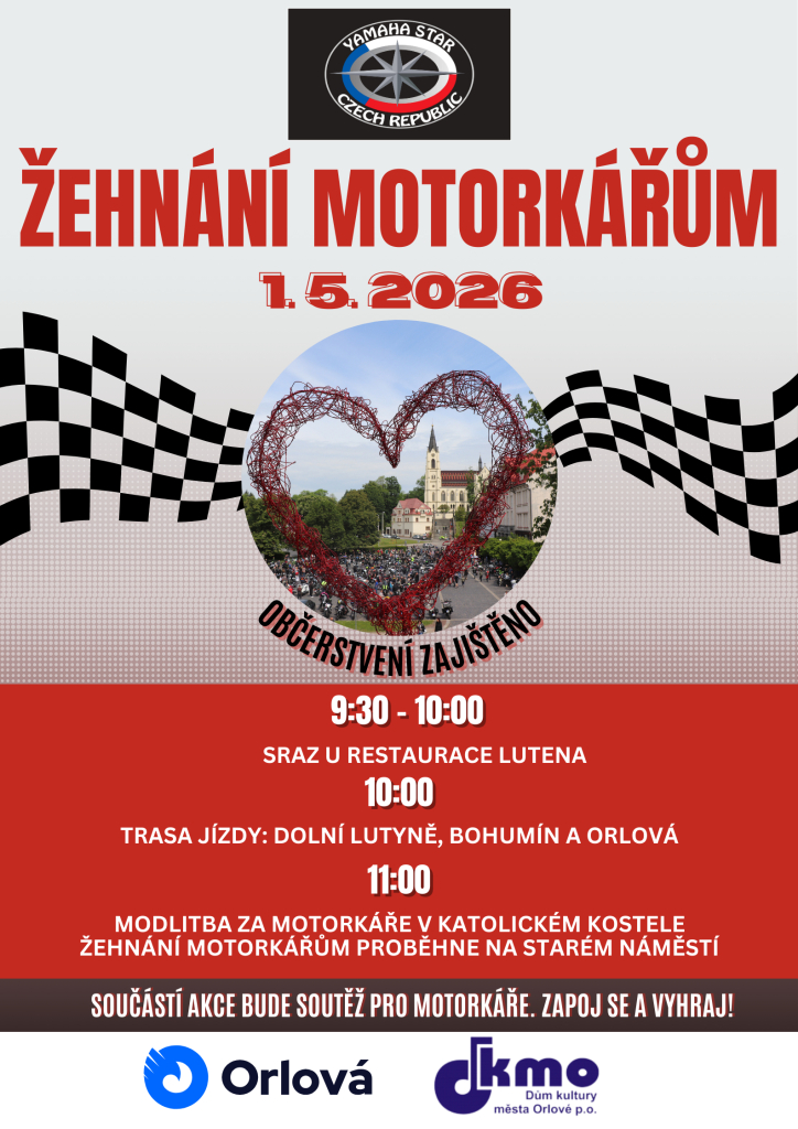 MOTORKÁŘI, VYRAZTE S NÁMI NA JARNÍ PROJÍŽĎKU!