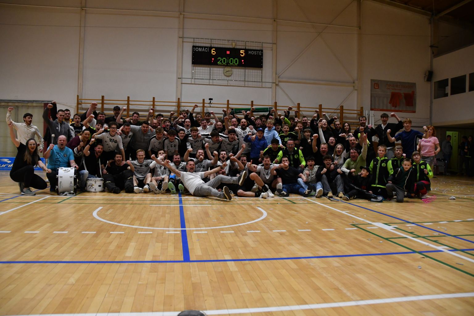 FLORBALOVÍ EAGLES POSTOUPILI DO NÁRODNÍ LIGY