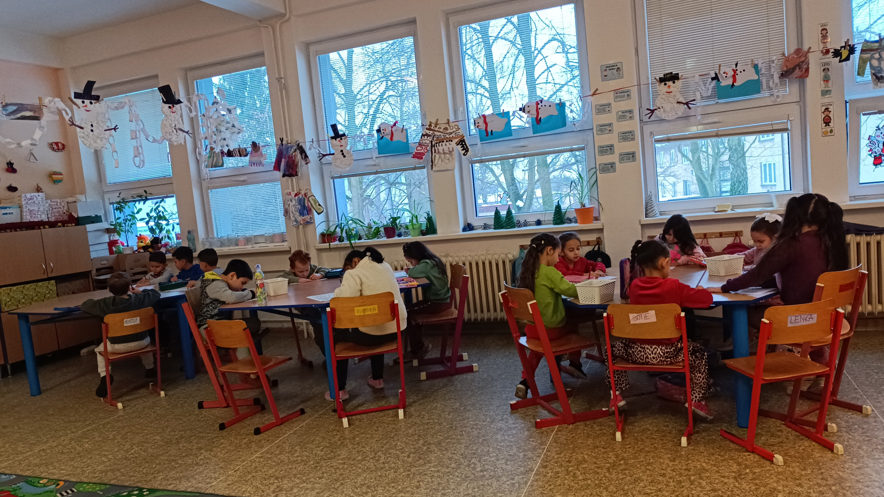 ZŠ Slezská - Přípravná třída: Krok k úspěchu našich budoucích prvňáčků