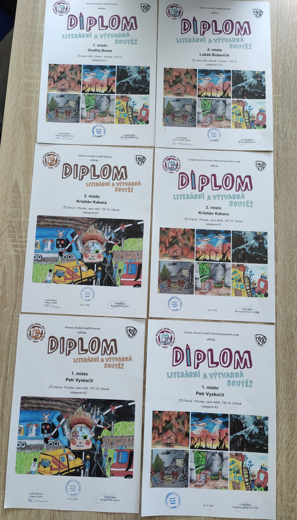 Žáci ZŠ Jarní na slavnostním vyhodnocení soutěže POODM 2026