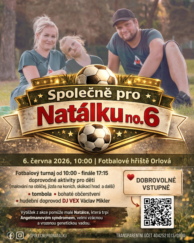 POŠESTÉ SPOJÍME SÍLY SPOLEČNĚ PRO NATÁLKU
