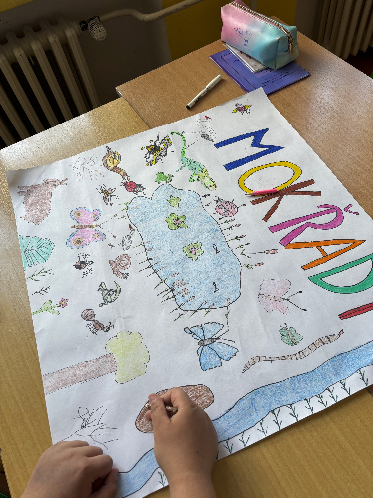 Žáci ze ZŠ Jarní prozkoumali svět mokřad