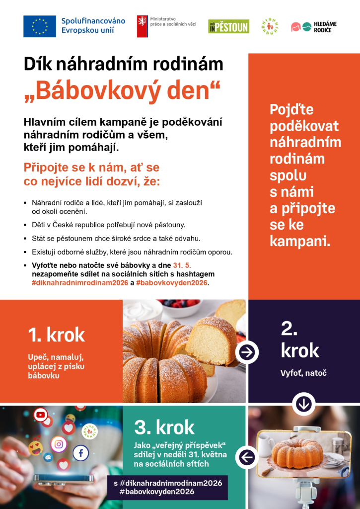 PODĚKUJME NÁHRADNÍM RODINÁM