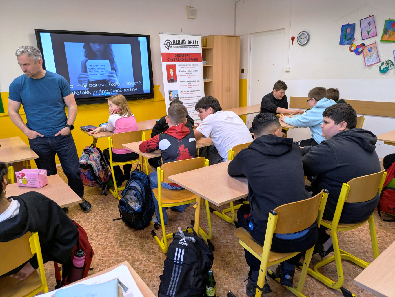 ICT prevence na ZŠ Mládí - grant MSK