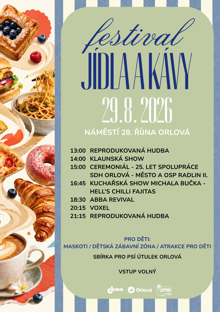 ORLOVOU ZAPLAVÍ VŮNĚ JÍDLA A ČERSTVÉ KÁVY