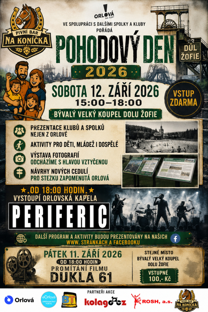 SPOLEK ORLOVÁ NA FURT ZVE NA DVĚ ZAJÍMAVÉ AKCE
