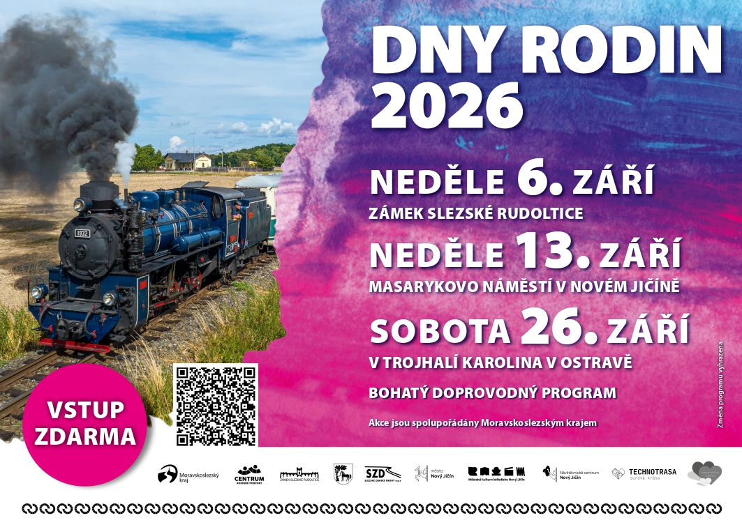 VYRAZTE NA DNY RODIN. ČEKAJÍ VÁS VÝLETY, ZÁBAVA I KONCERTY