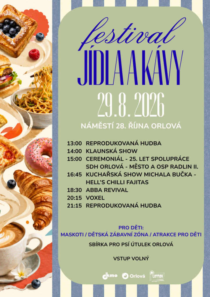 ORLOVOU ZAPLAVÍ VŮNĚ JÍDLA A ČERSTVÉ KÁVY