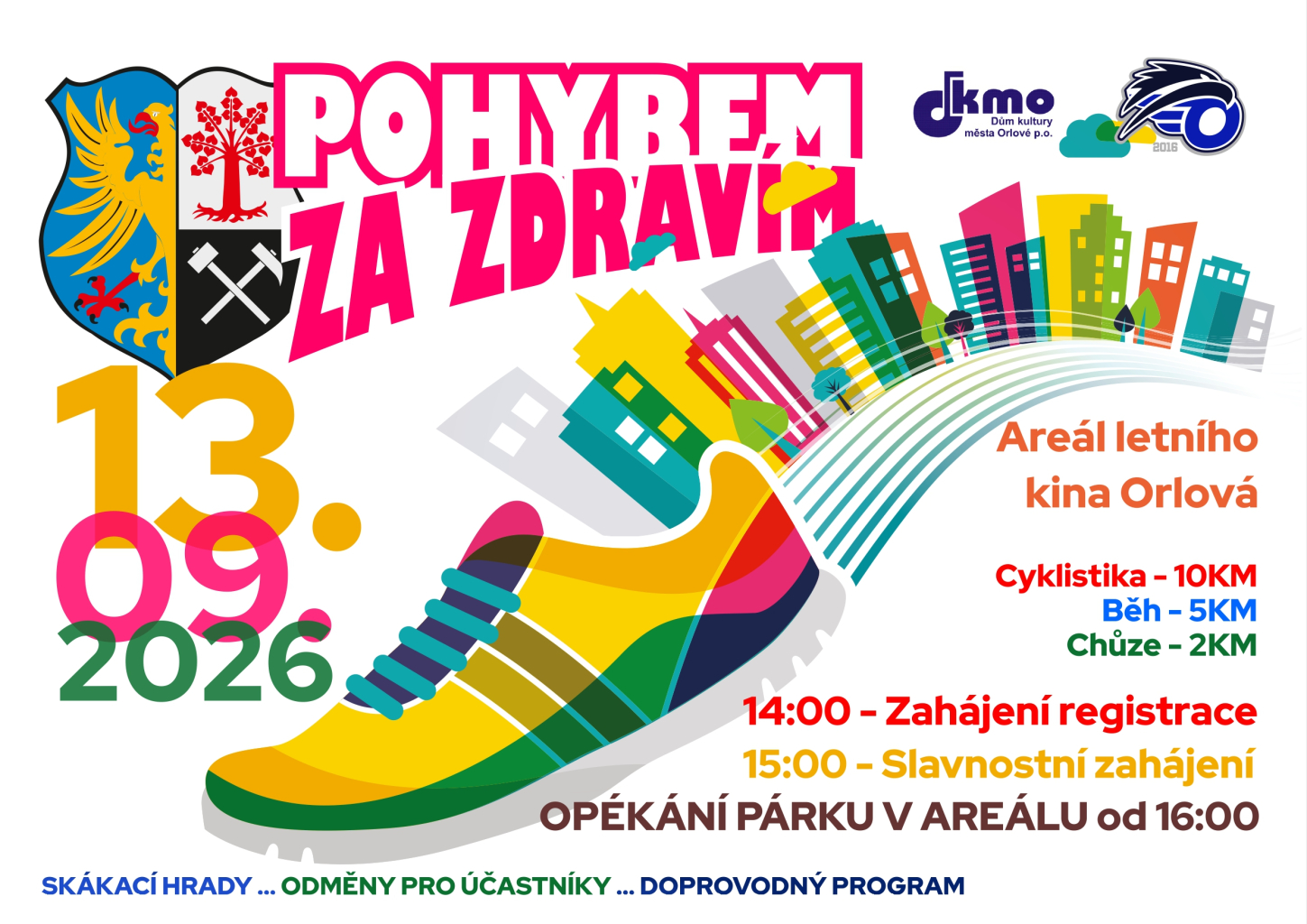ZAPIŠTE SI DO KALENDÁŘE AKCI POHYBEM ZA ZDRAVÍM