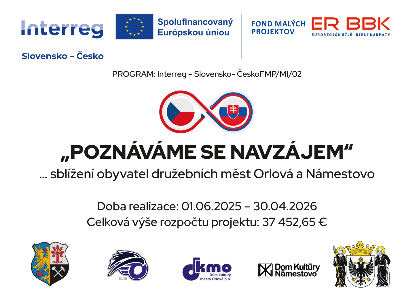 PŘESHRANIČNÍ PROJEKT ORLOVÉ A NÁMESTOVA OŽIVIL PARTNERSTVÍ A PROPOJIL GENERACE