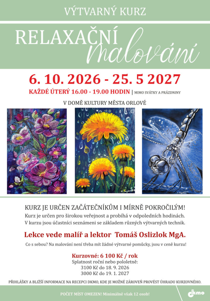 DEJTE PROSTOR SVÉ TVOŘIVOSTI