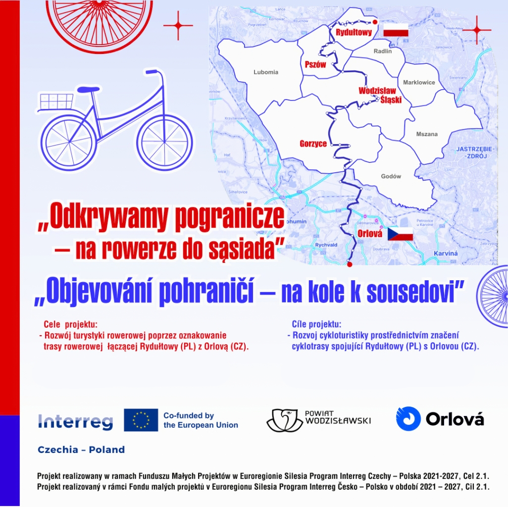 ORLOVOU A RYDUŁTOWY SPOJUJE CYKLOSTEZKA