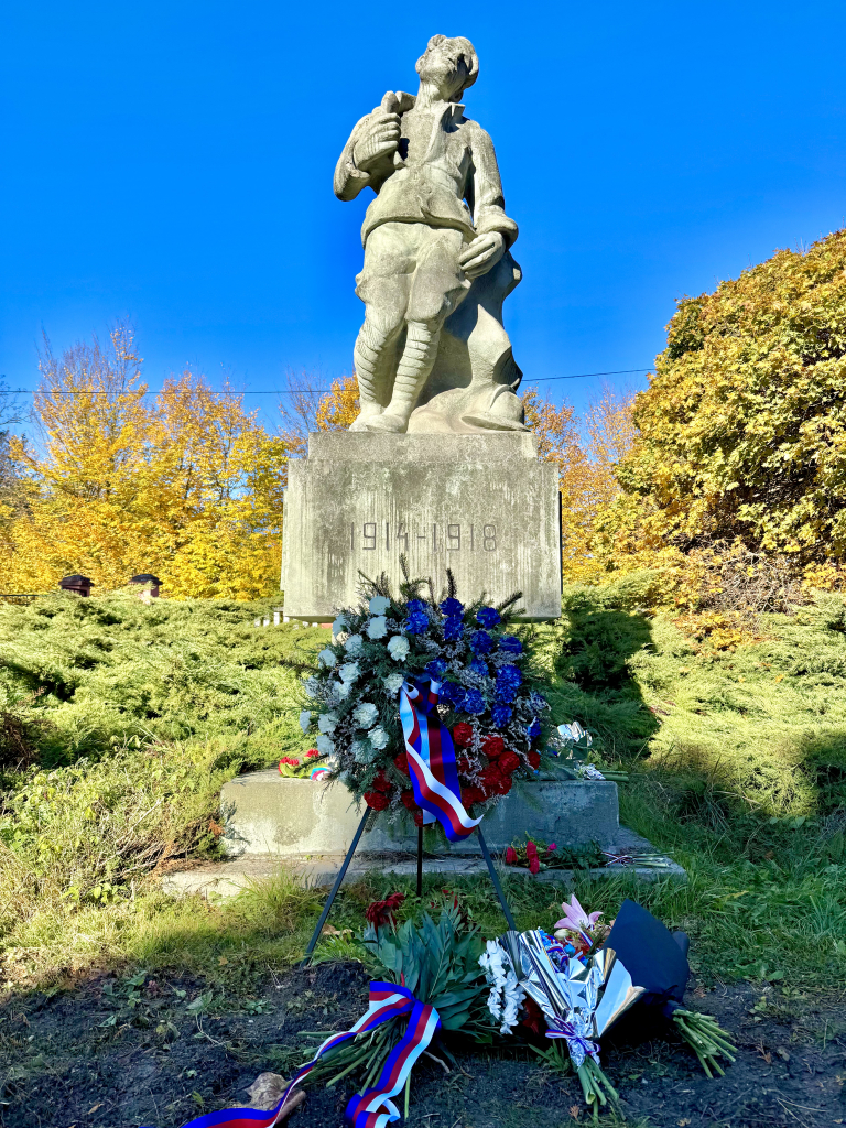 PŘIPOMNĚLI JSME SI VZNIK ČESKOSLOVENSKA