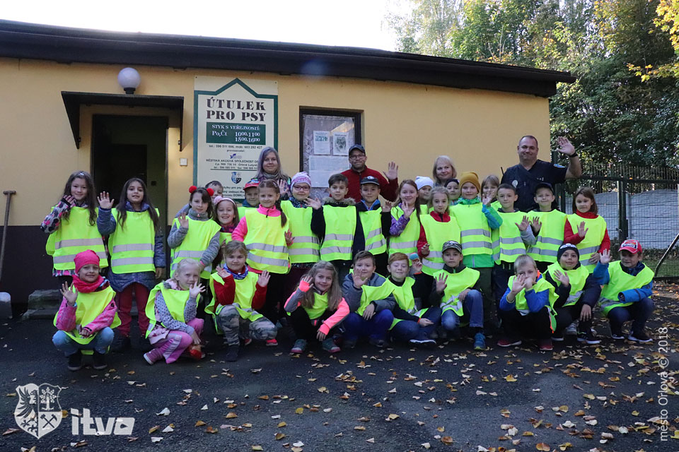 ZŠ Ke Studánce v městském psím útulku 