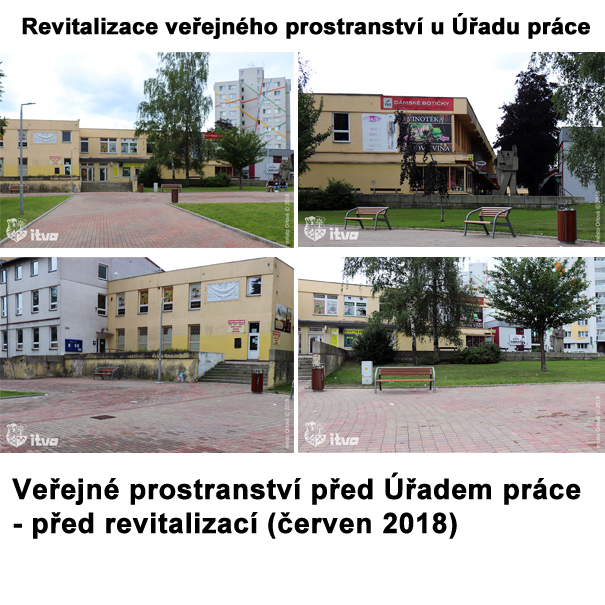 Revitalizace prostranství u Úřadu práce 
