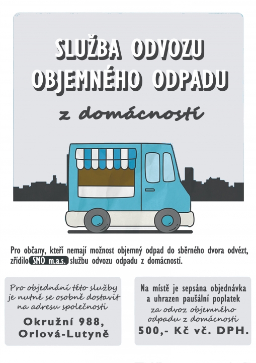 Odpadové hospodářství + Brožura Orlová třídí odpad 2019 