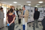 13. 9. 2008 - Vernisáž výstavy ke švýcarským projektům k náněstí 28. října (foto: Luděk Cibulka) 
