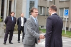 2. 10. 2008 - Návštěva ministra vnitra Ivana Langera v Orlové (foto: Luděk Cibulka) 