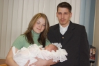 30. 1. 2009 - Starosta města Orlová MUDr. Jiří Michalík přijal prvního orlovského občánka 