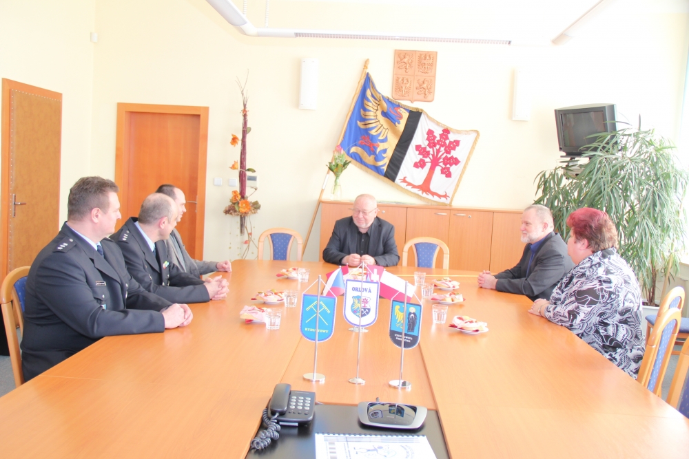 Starosta přijal oceněné policisty 