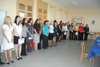 18. 5. 2009 -Slavnostní zahájení Maturit na Gymnáziu (foto: Luděk Cibulka) 