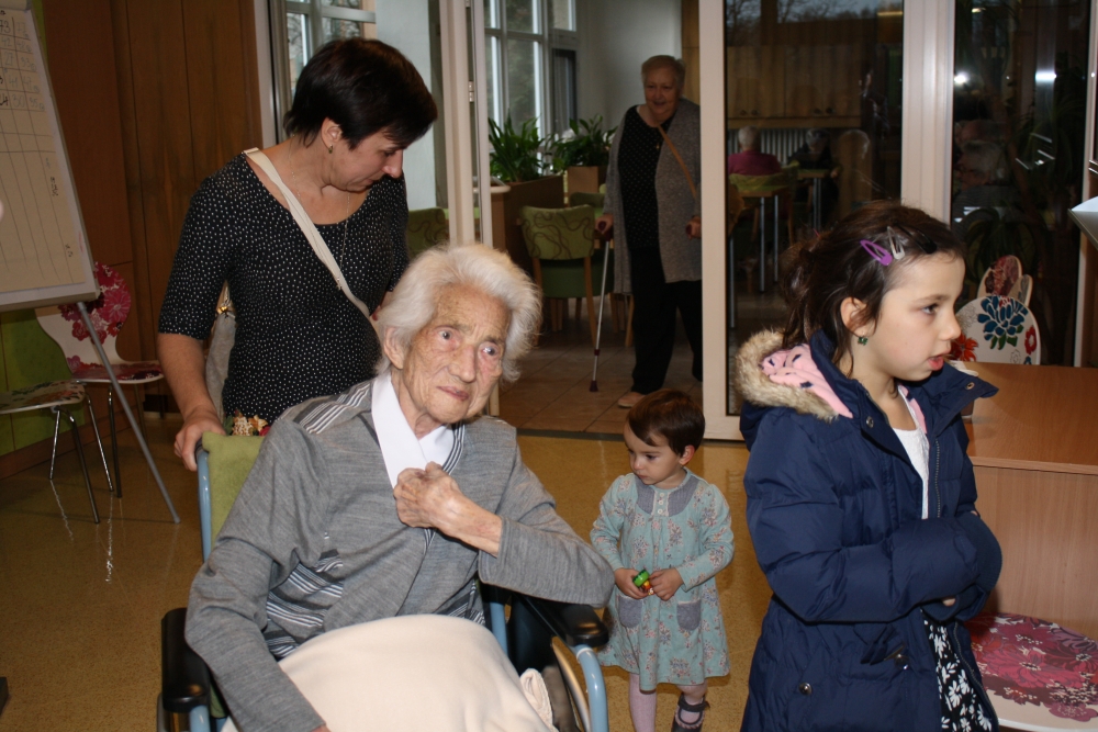 Klientka Domova Vesna Štěpánka Bulková oslavila sto let. Gratulujeme! 