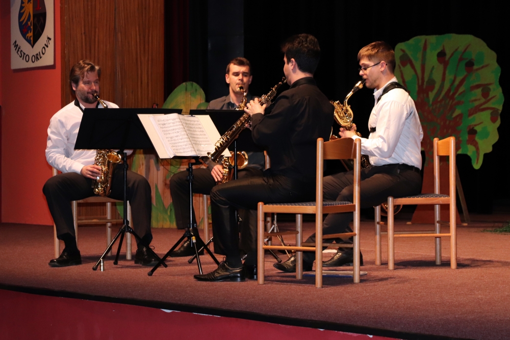Altissimo saxquartet - koncert v DKMO 
