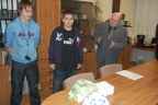 11. 12. 2009 - Poděkování za sběr baterií (foto: Richard Kutěj) 