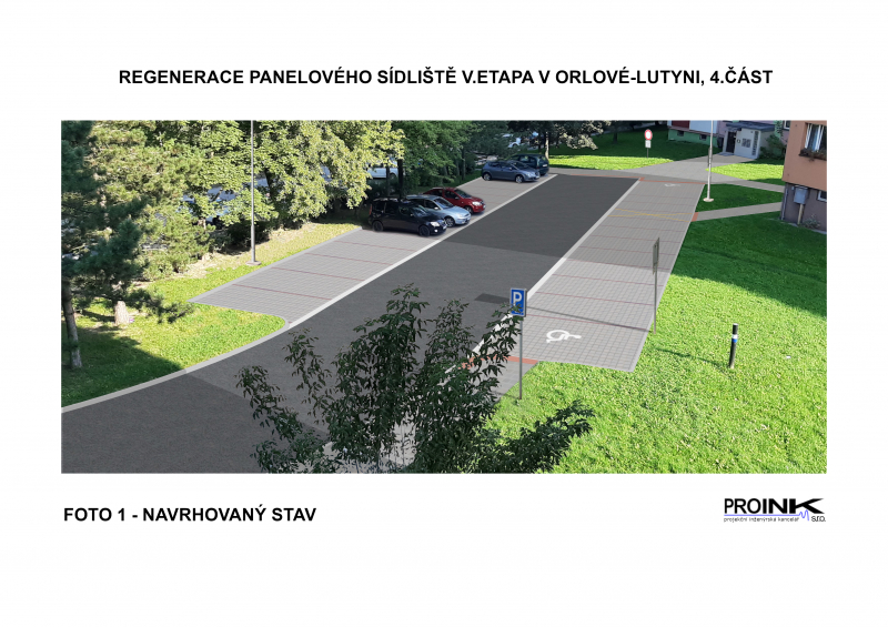 Regenerace panelového sídliště V. etapa v Orlové-Lutyni, 4 část